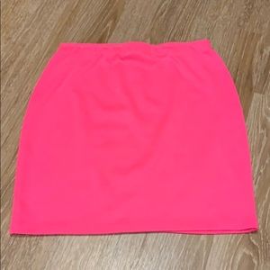 Hot pink Aqua mini skirt